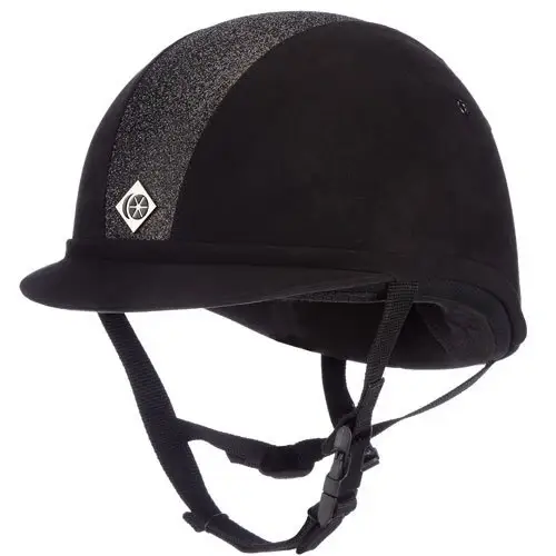 Ridhjälm YR8 Sparkling Svart/Svart Fri frakt